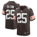 Demetric Felton Cleveland Browns Nike Game Jersey   Brown
