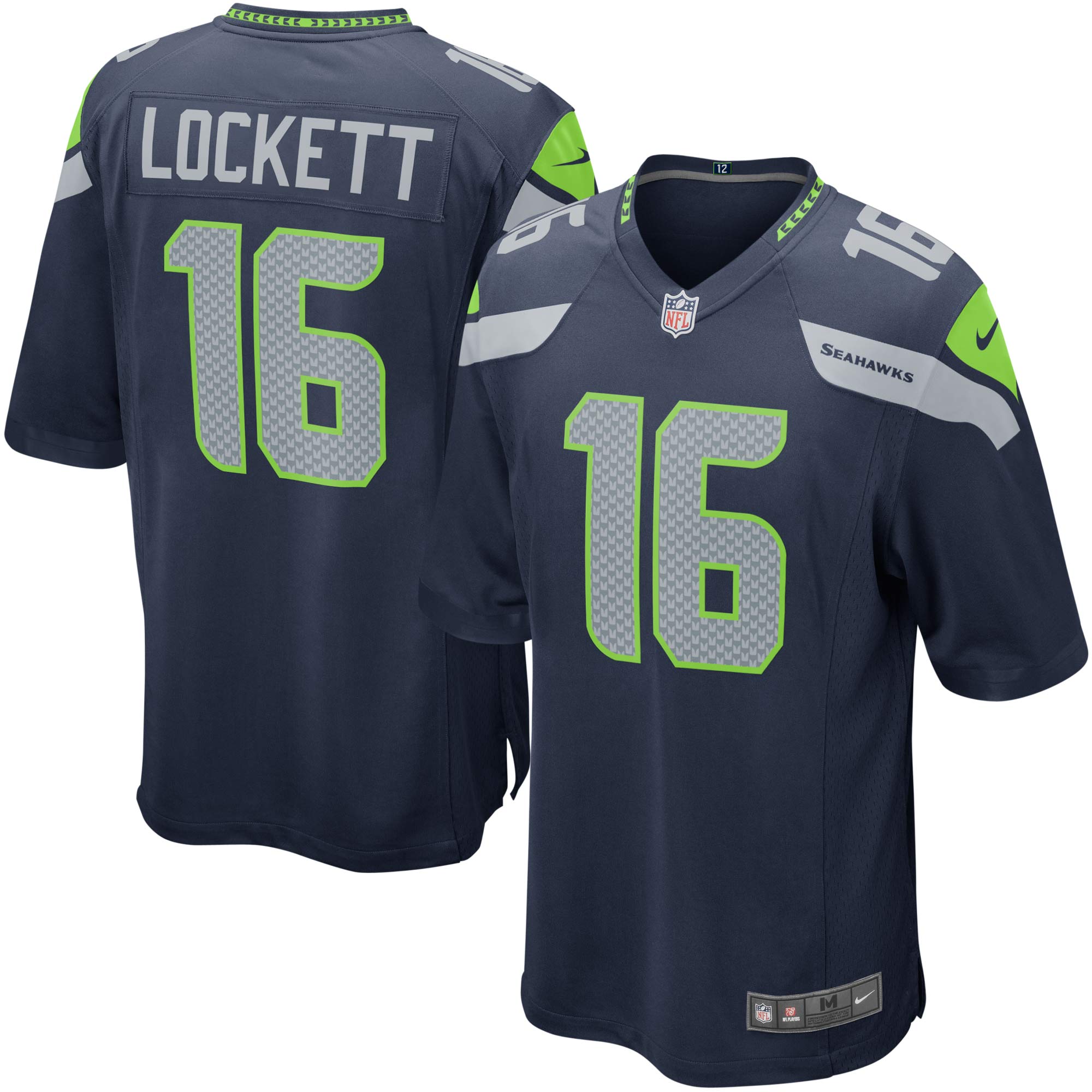 Tyler Lockett Seattle Seahawks Nike Youth Game Jersey Navy
