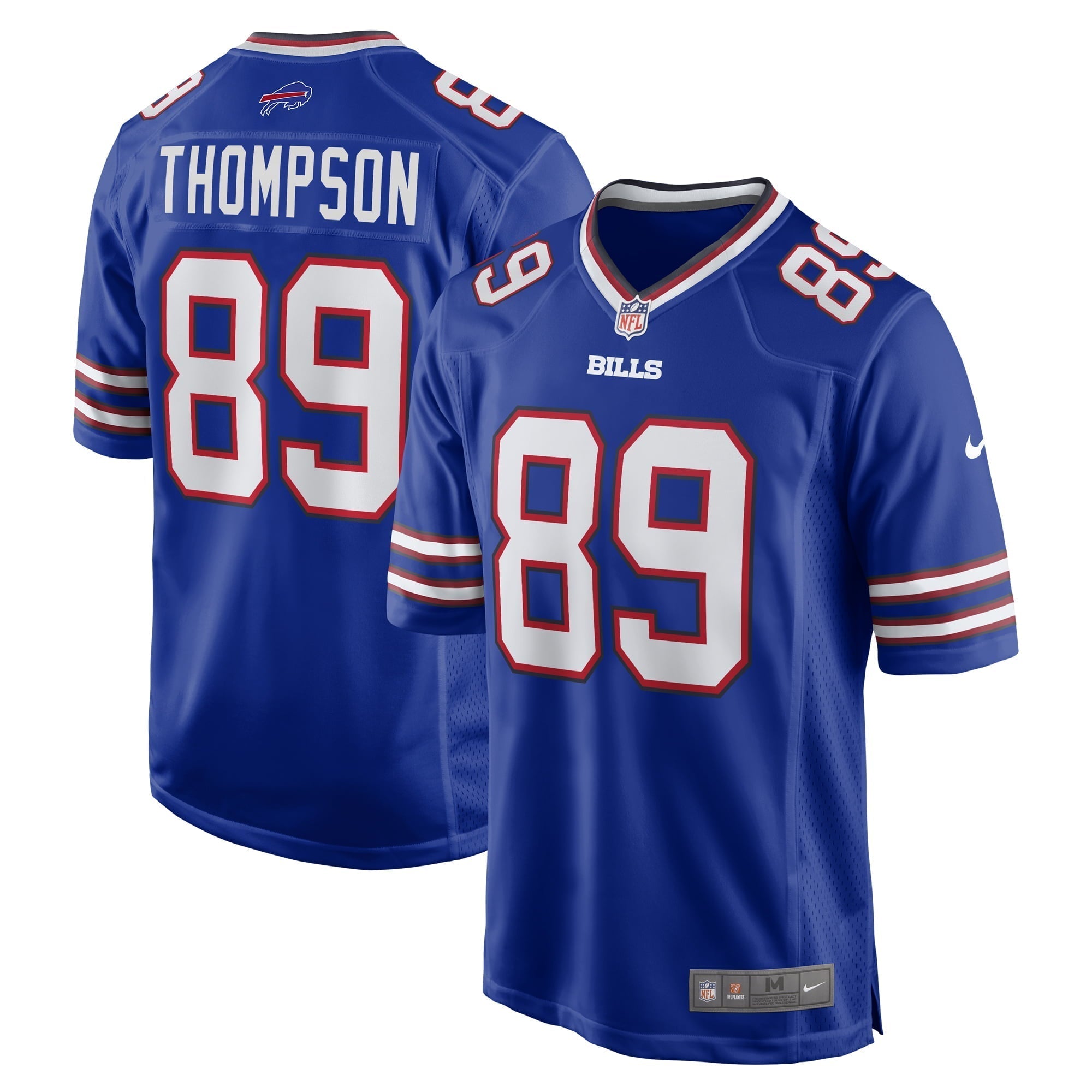 Men s Nike Bryan Thompson Royal Buffalo Bills Team Game Jersey