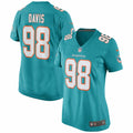 Women s Nike Raekwon Davis Aqua Miami Dolphins Game Jersey