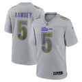 Men s Nike Jalen Ramsey Gray Los Angeles Rams Atmosphere Fashion Game Jersey