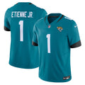 Travis Etienne Jacksonville Jaguars Nike Vapor F.U.S.E. Limited Jersey   Teal