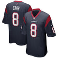 David Carr Houston Texans Nike Game Retired Player Jersey   Navy
