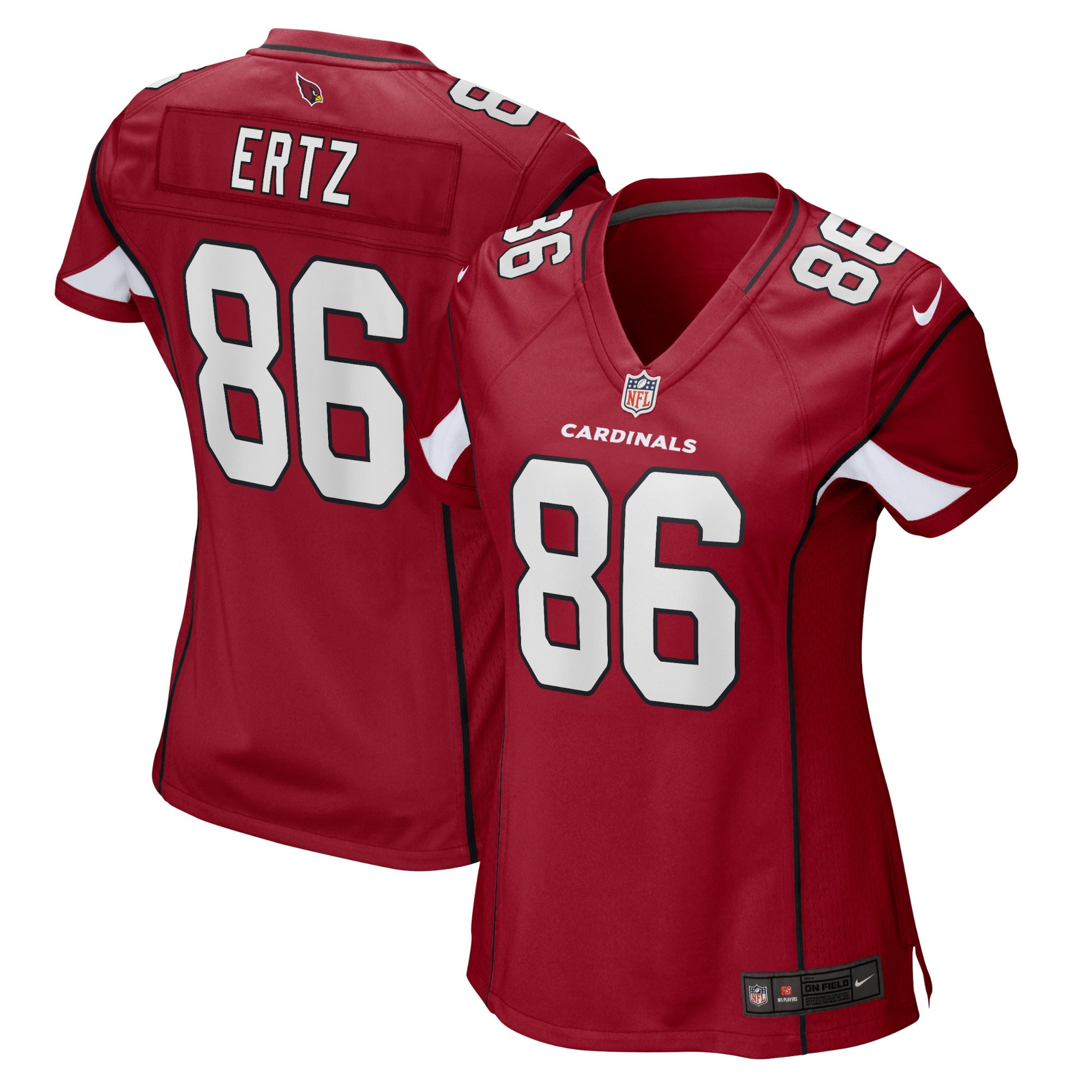 Zach Ertz Arizona Cardinals Nike Women s Player Game Jersey   Cardinal