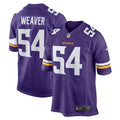 Men s Nike Curtis Weaver Purple Minnesota Vikings Home Game Jersey