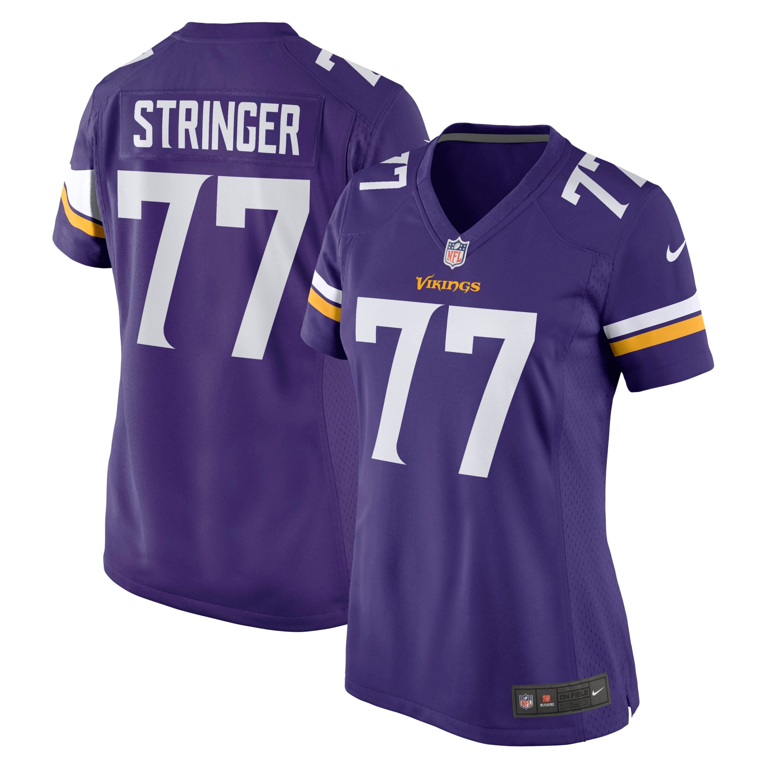 Korey Stringer Minnesota Vikings Nike Women s Retired Player Jersey   Purple