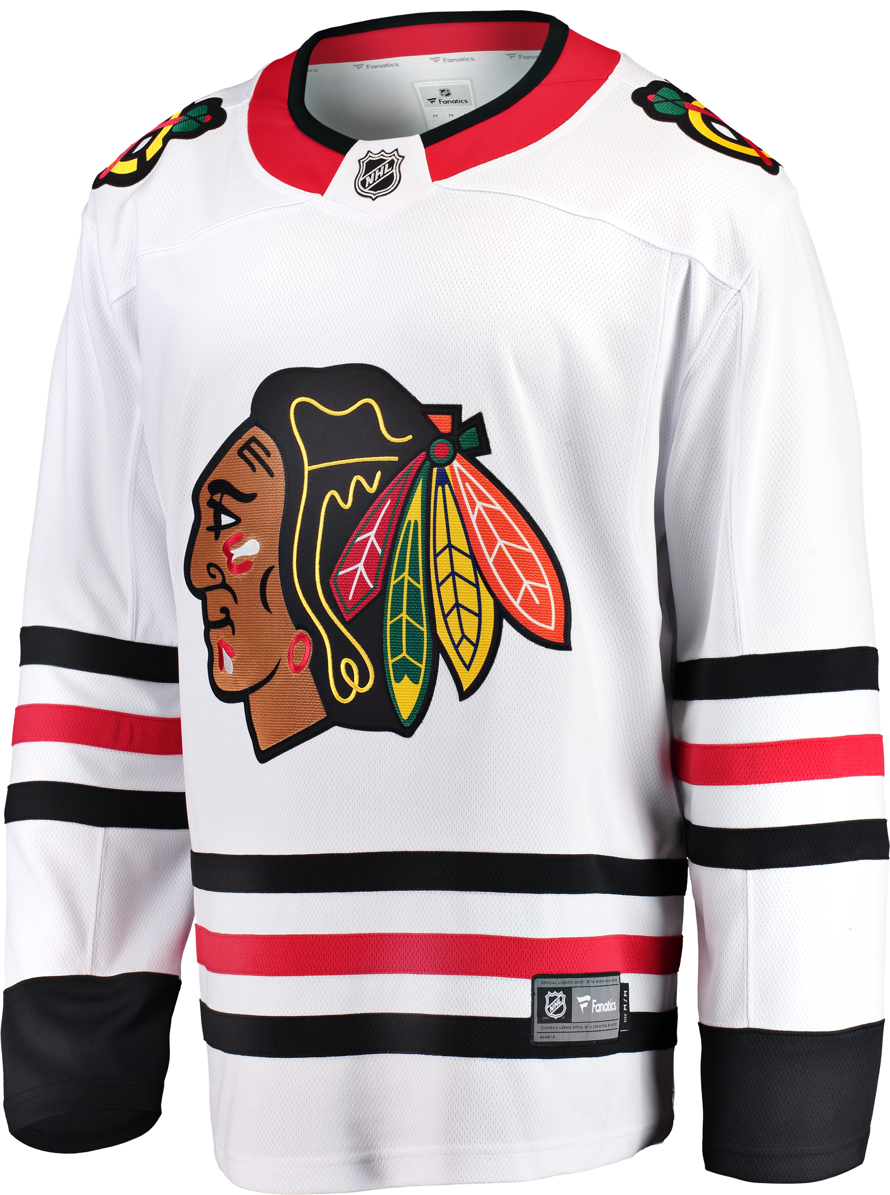 Chicago Blackhawks Fanatics White Breakaway Away Jersey