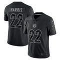 Men s Nike Najee Harris Black Pittsburgh Steelers RFLCTV Limited Jersey