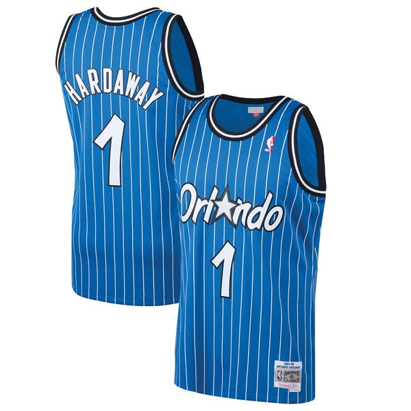 Men's Orlando Magic Penny Hardaway Mitchell & Ness Blue 1994-95 Hardwood Classics Swingman Jersey