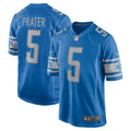 Matt Prater Detroit Lions Nike Game Jersey   Blue