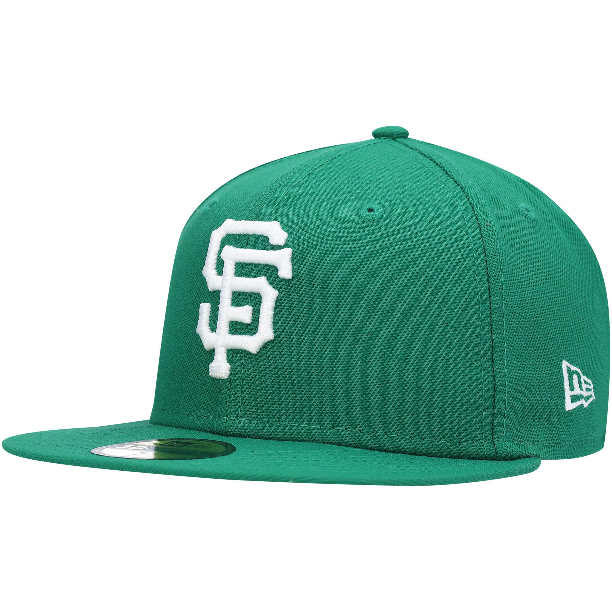San Francisco Giants New Era White Logo 59FIFTY Fitted Hat - Kelly Green