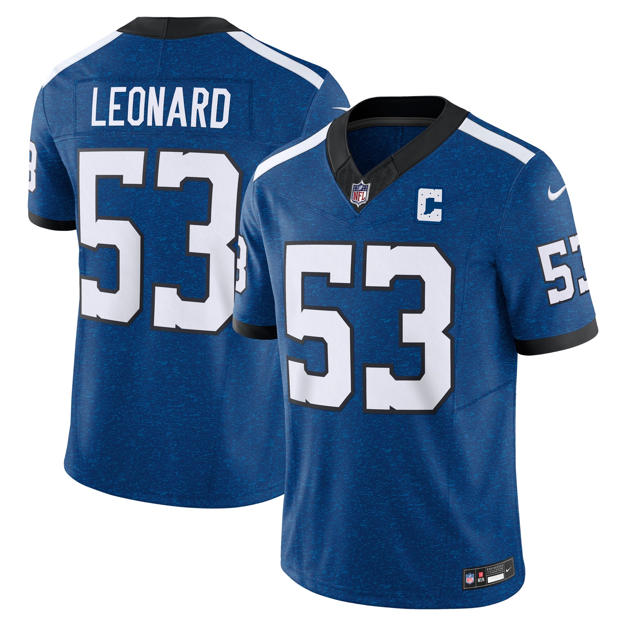 Shaquille Leonard Indianapolis Colts Nike Vapor F.U.S.E. Limited Jersey   Blue