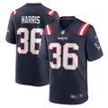 Kevin Harris New England Patriots Nike Game Player Jersey   Navy