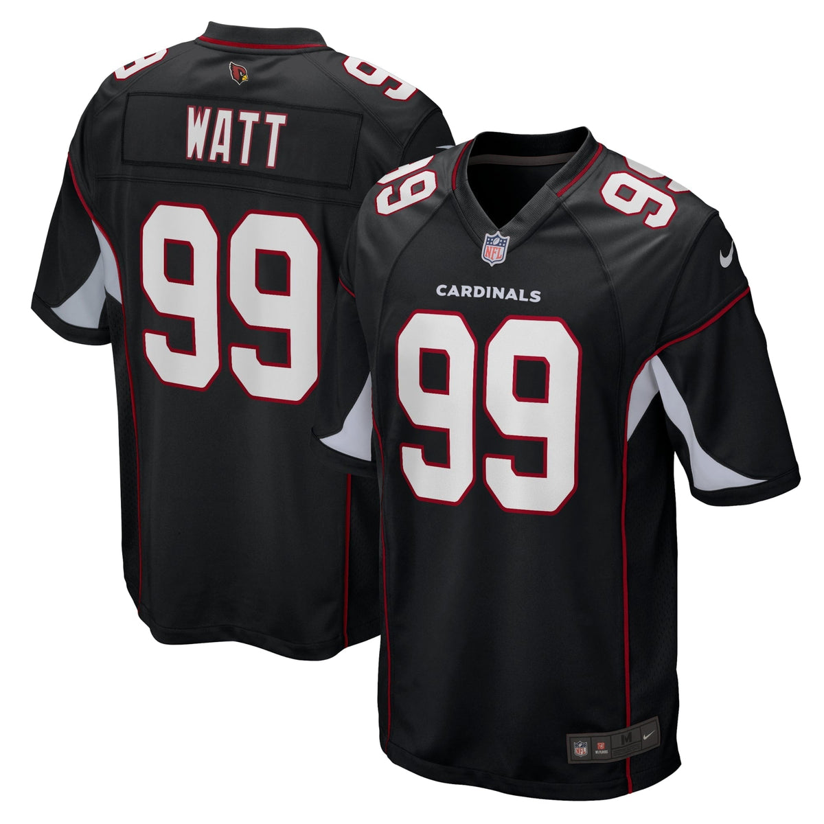 Men s Nike J.J. Watt Black Arizona Cardinals Alternate Game Jersey