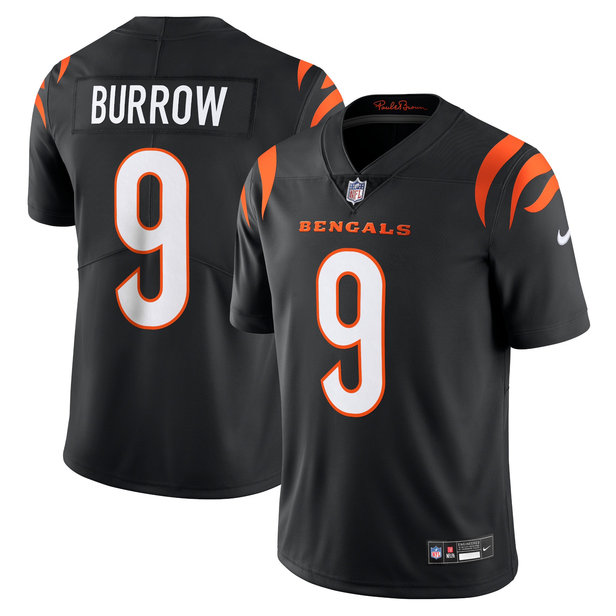 Joe Burrow Cincinnati Bengals Nike  Vapor Untouchable Limited Jersey   Black