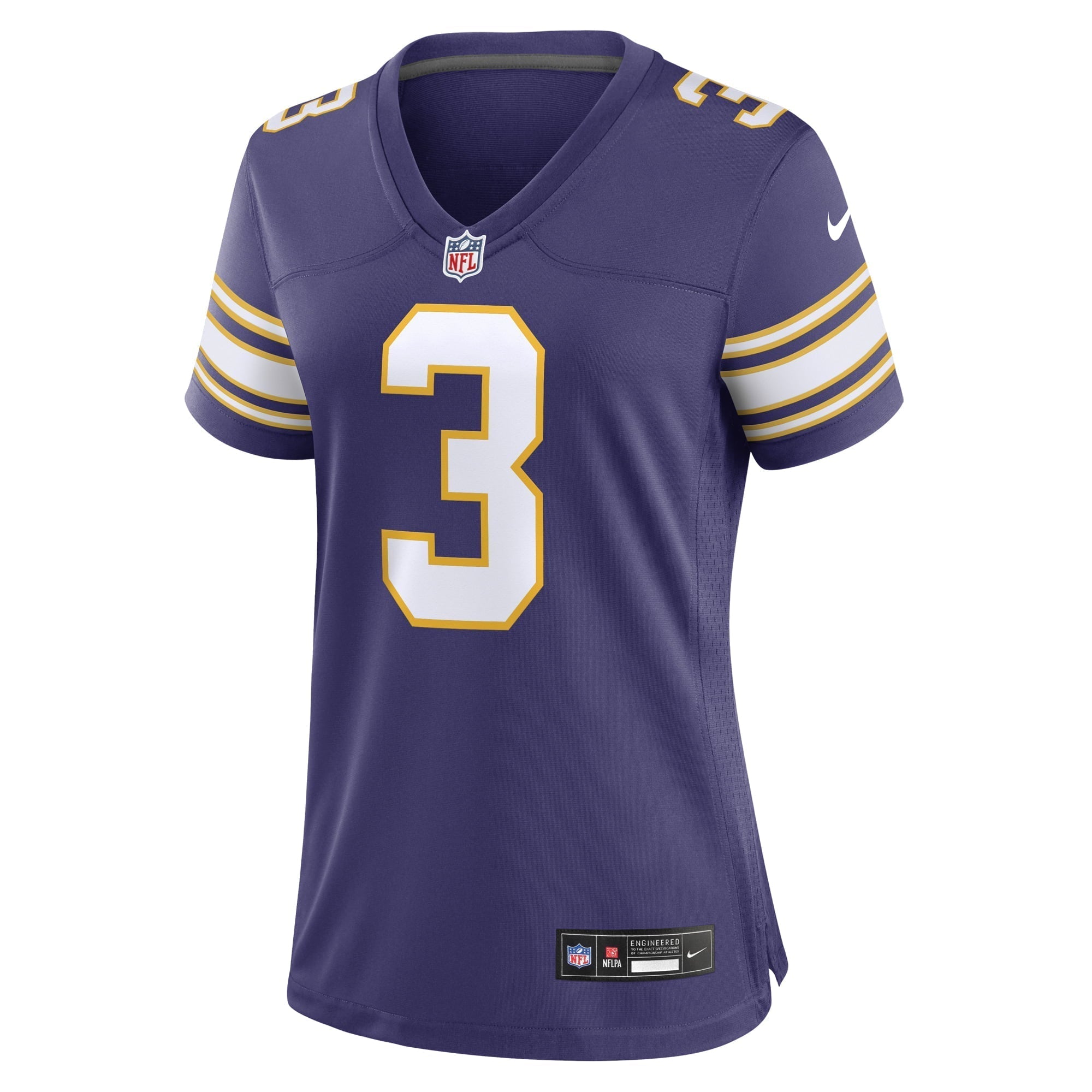 Women s Nike Jordans Addison Purple Minnesota Vikings Classic Player Game Jersey