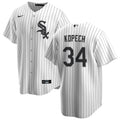 Men's Michael Kopech Chicago White Sox White Home Premium Stitch Replica Jersey