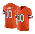 Men s Denver Broncos Jerry Jeudy Orange 2023 Vapor Untouchable Stitched Jerseys