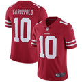 Men s Nike Jimmy Garoppolo Scarlet San Francisco 49ers Vapor Untouchable Limited Jersey