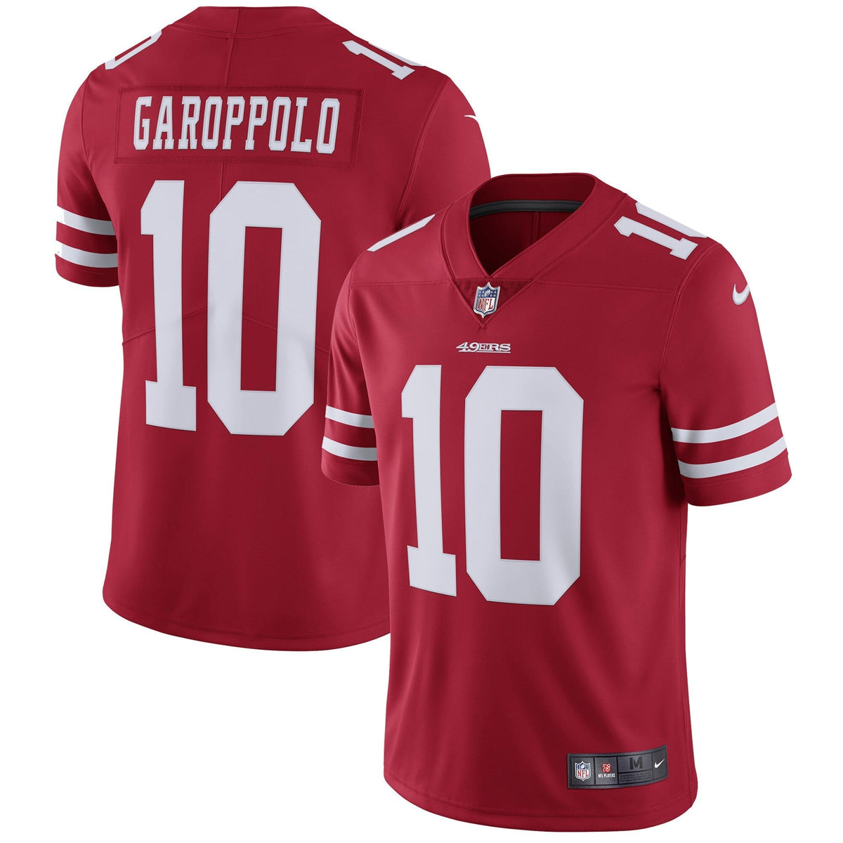 Men s Nike Jimmy Garoppolo Scarlet San Francisco 49ers Vapor Untouchable Limited Jersey