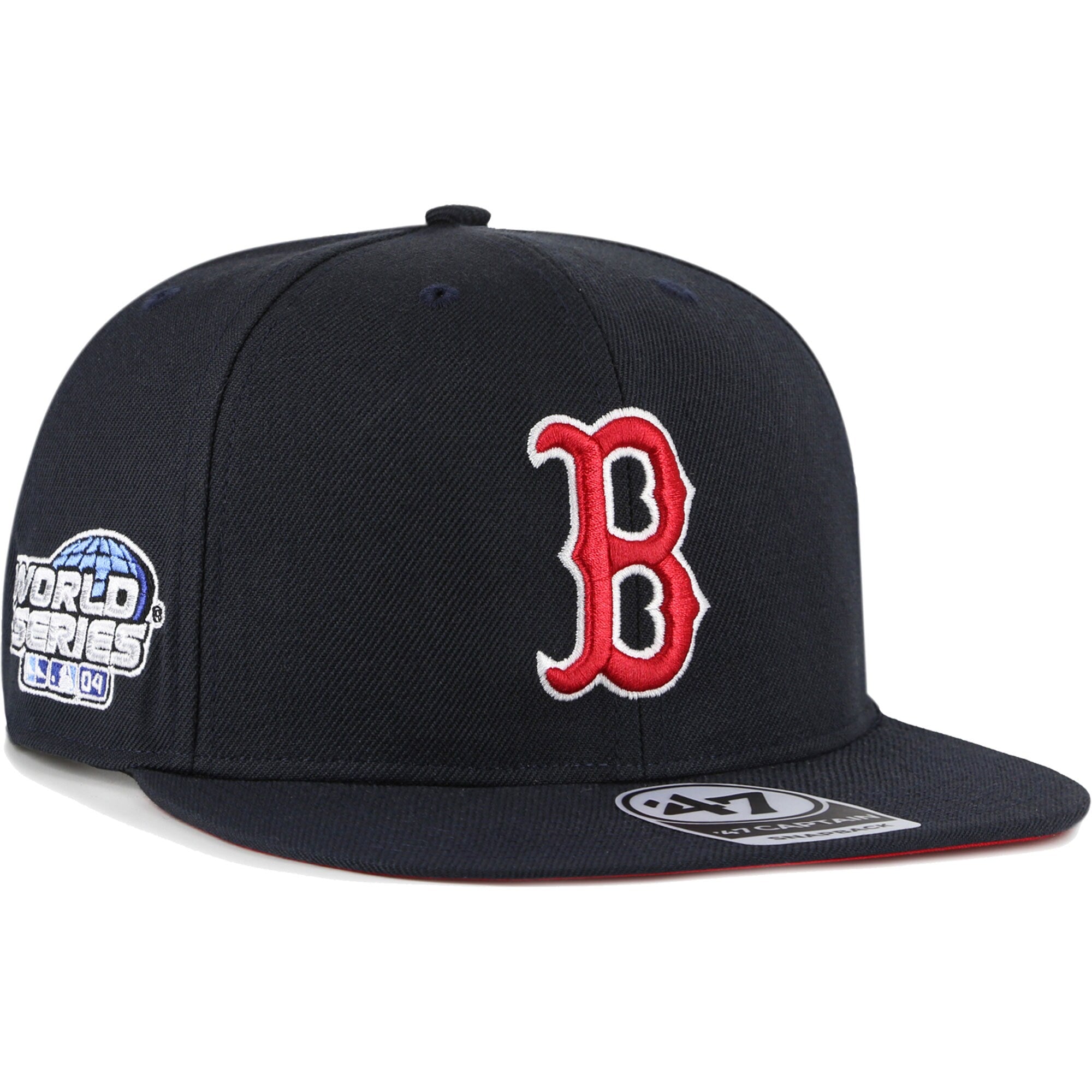 Boston Red Sox '47 2004 World Series Sure Shot Captain Snapback Hat - Navy