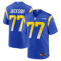 Men s Nike AJ Jackson Royal Los Angeles Rams Game Player Jersey