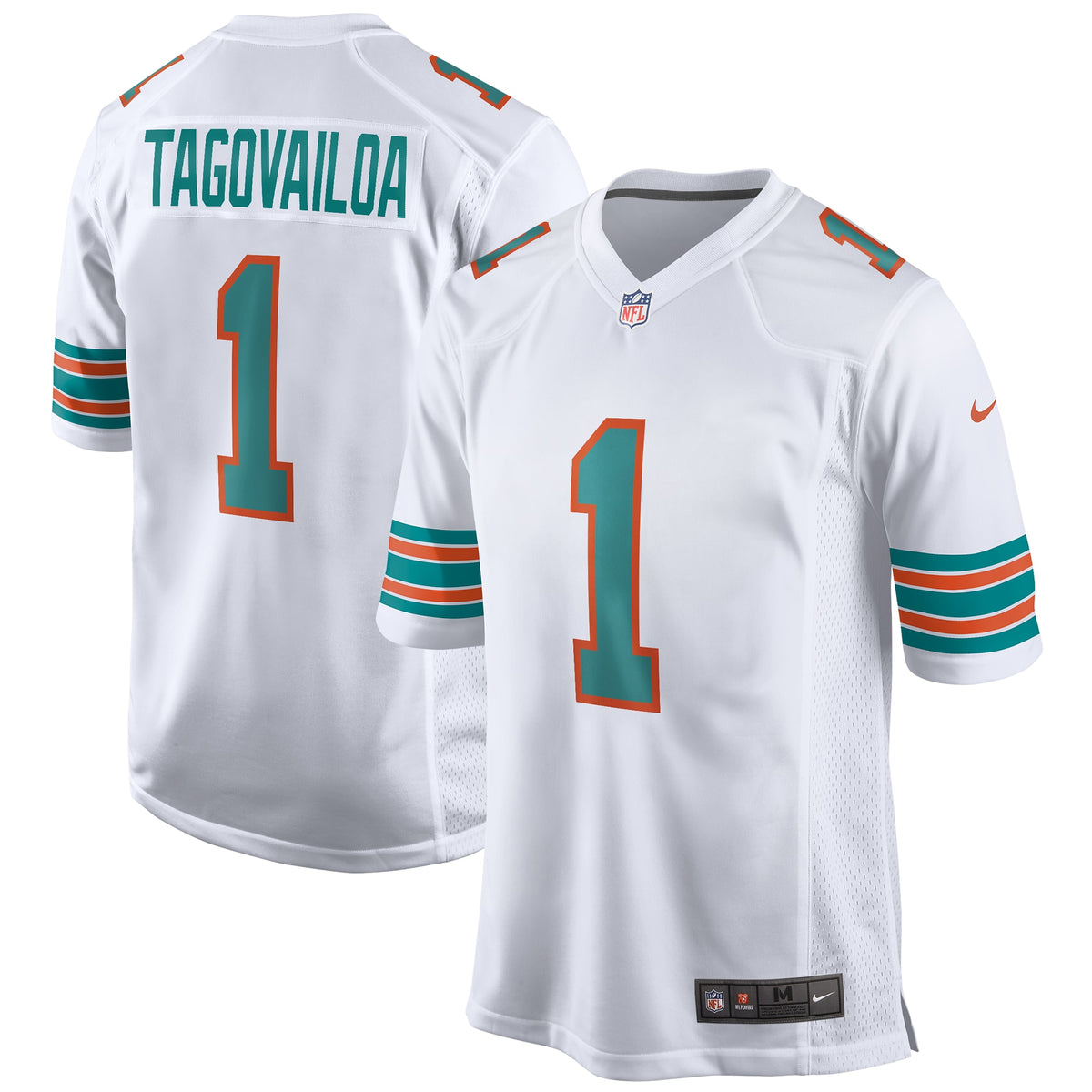 Tua Tagovailoa Miami Dolphins Nike 2nd Alternate Game Jersey   White