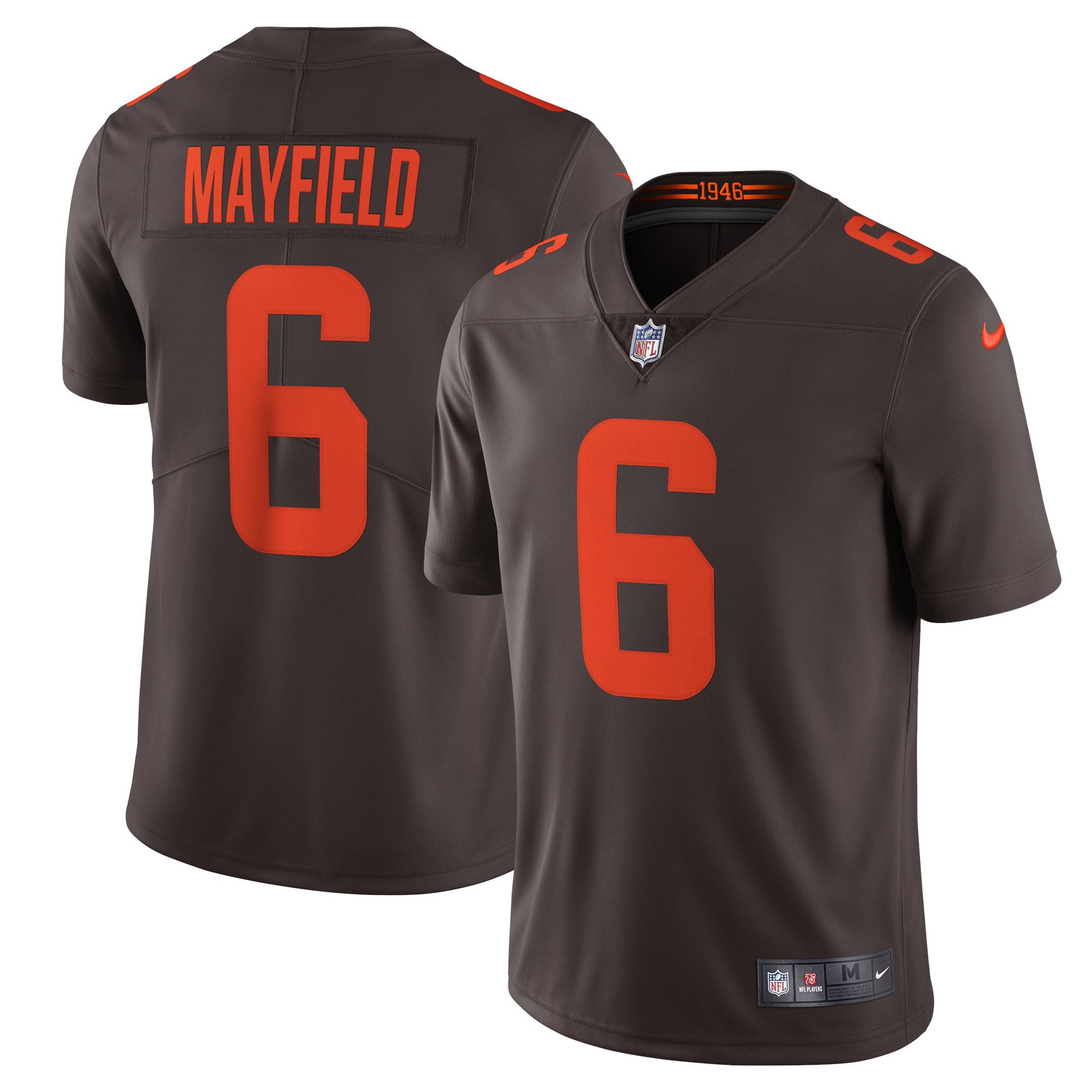 Baker Mayfield Cleveland Browns Nike Alternate Vapor Limited Jersey   Brown