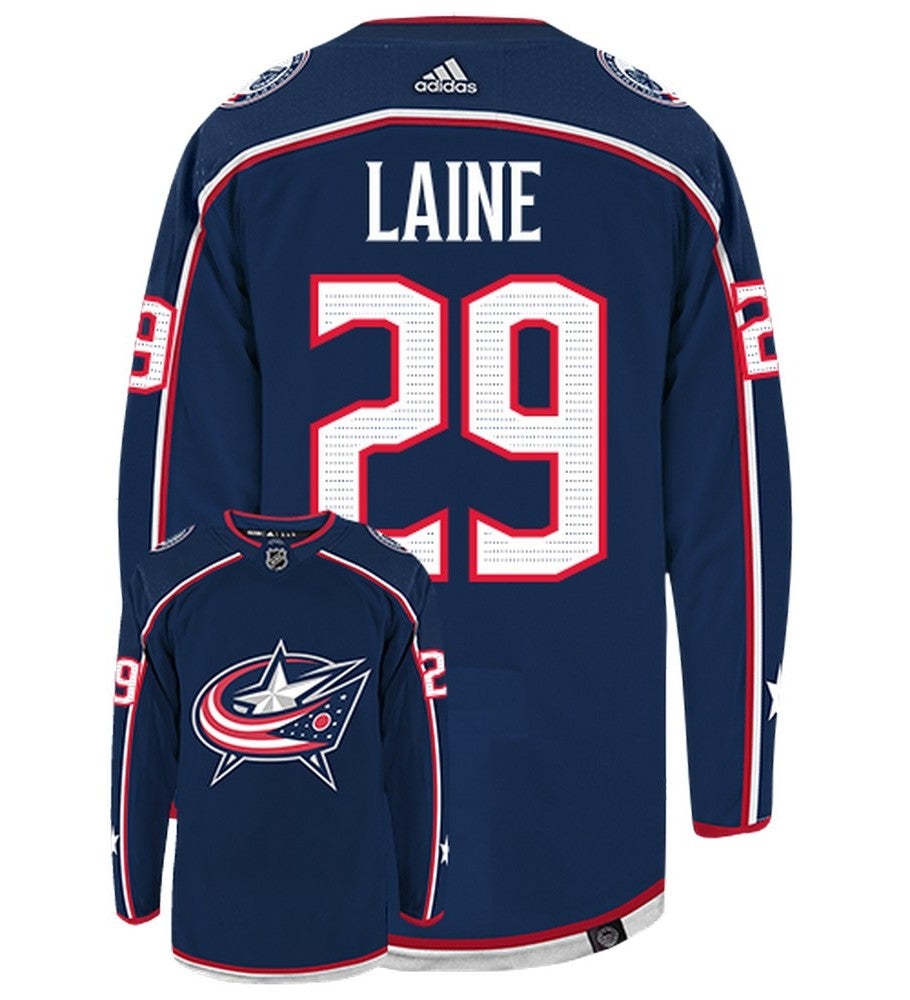Patrik Laine Columbus Blue Jackets Adidas Primegreen Authentic NHL Hockey Jersey