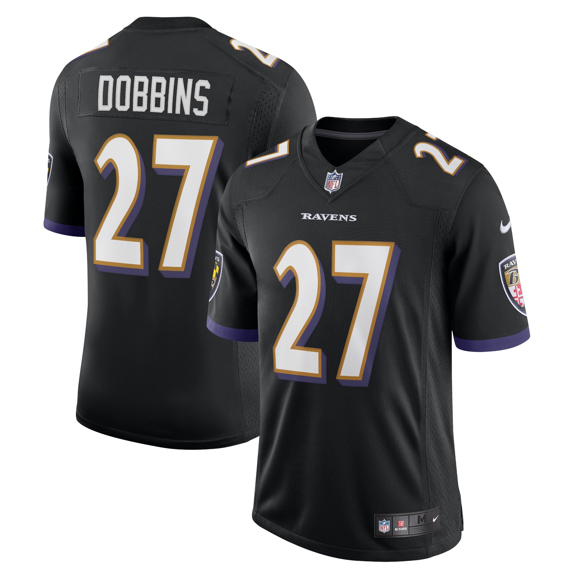 J.K. Dobbins Baltimore Ravens Nike Vapor Limited Jersey   Black