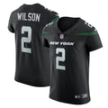 Zach Wilson New York Jets Nike Vapor Elite Jersey   Stealth Black