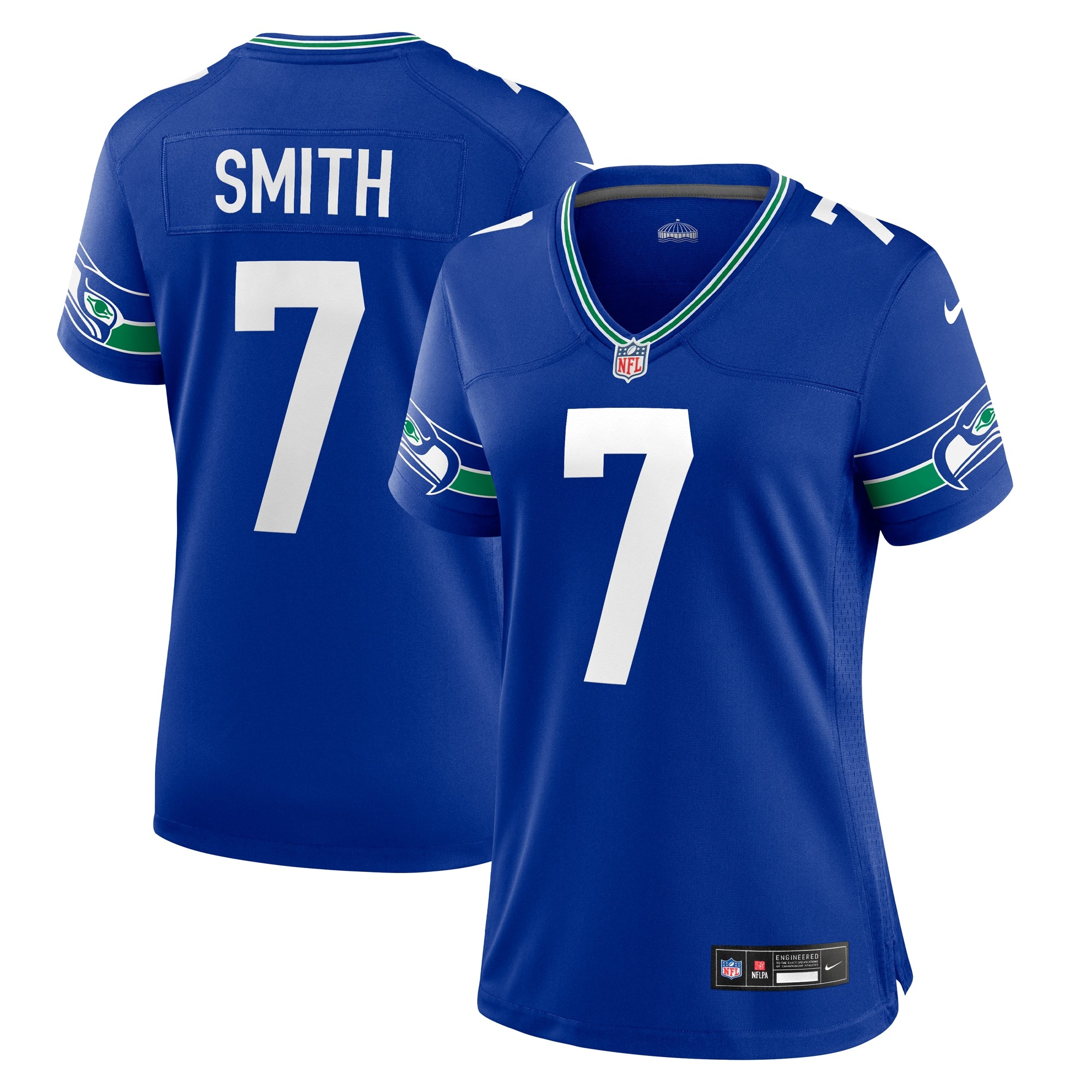 Geno Smith Seattle Seahawks Nike Women s Player Jersey Royal
