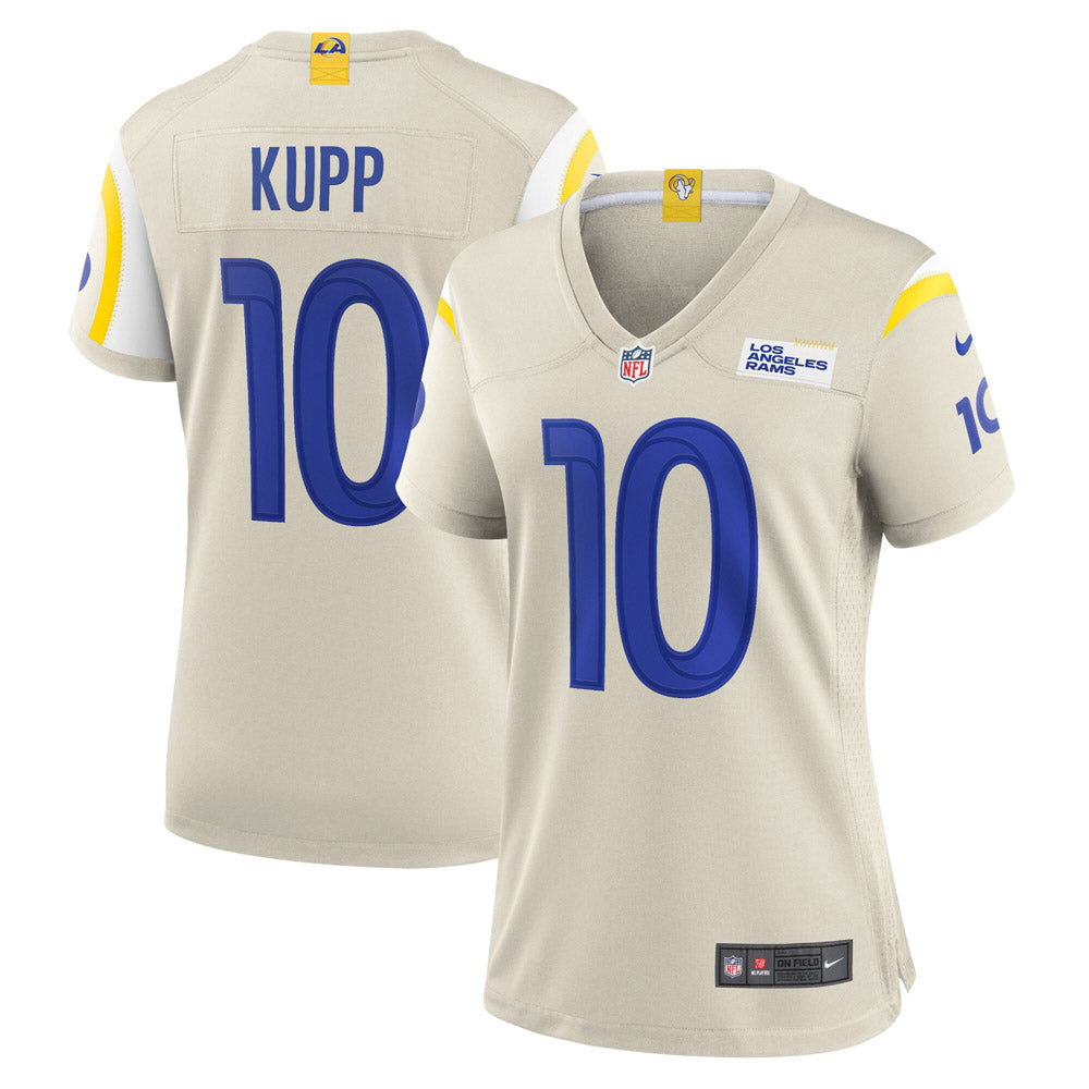Women s Los Angeles Rams Cooper Kupp Player Game Jersey Bone