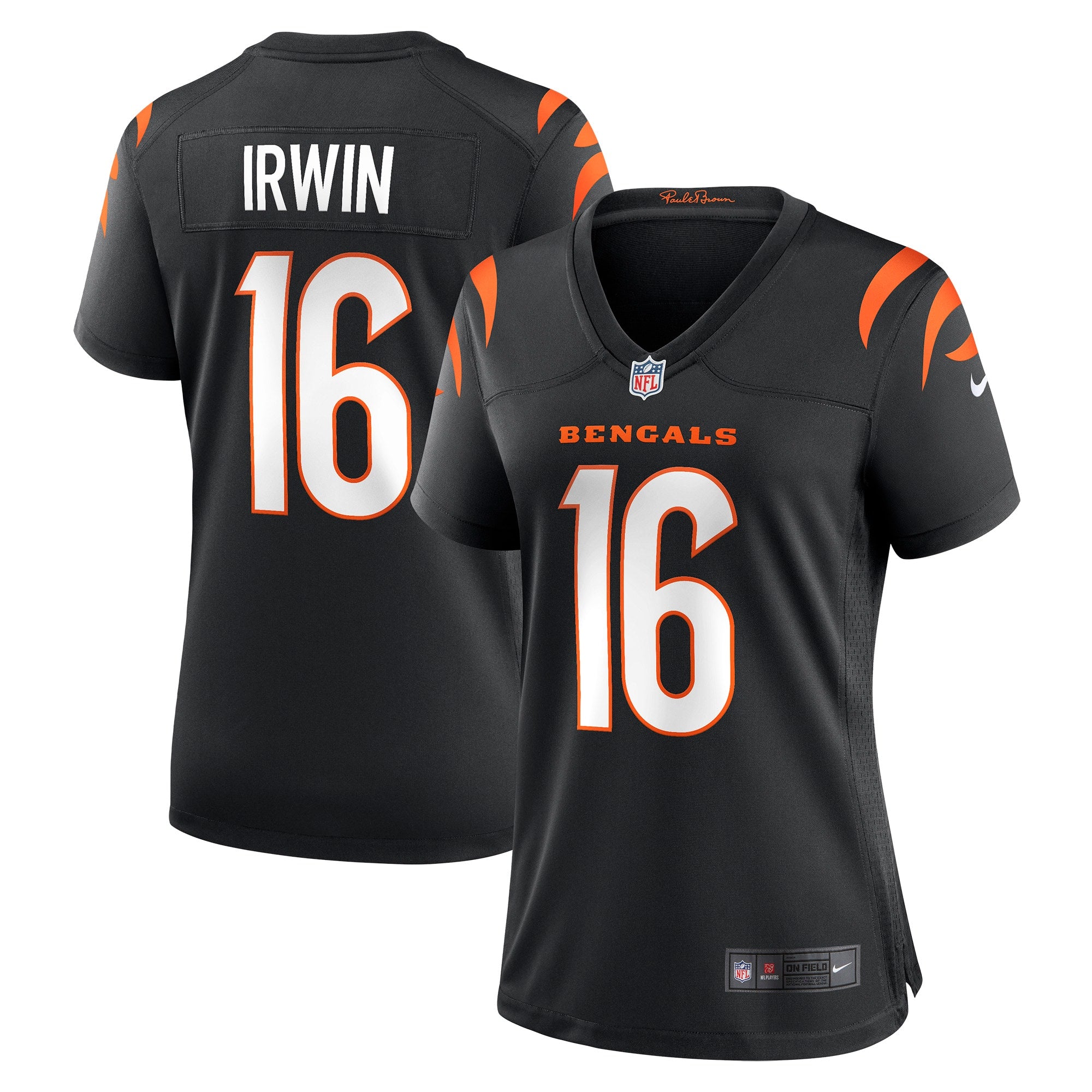 Trenton Irwin Cincinnati Bengals Nike Women s Game Player Jersey   Black