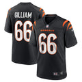 Men s Nike Nate Gilliam Black Cincinnati Bengals Game Player Jersey