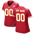 Kansas City Chiefs Nike Women s Custom Game Jersey   Red
