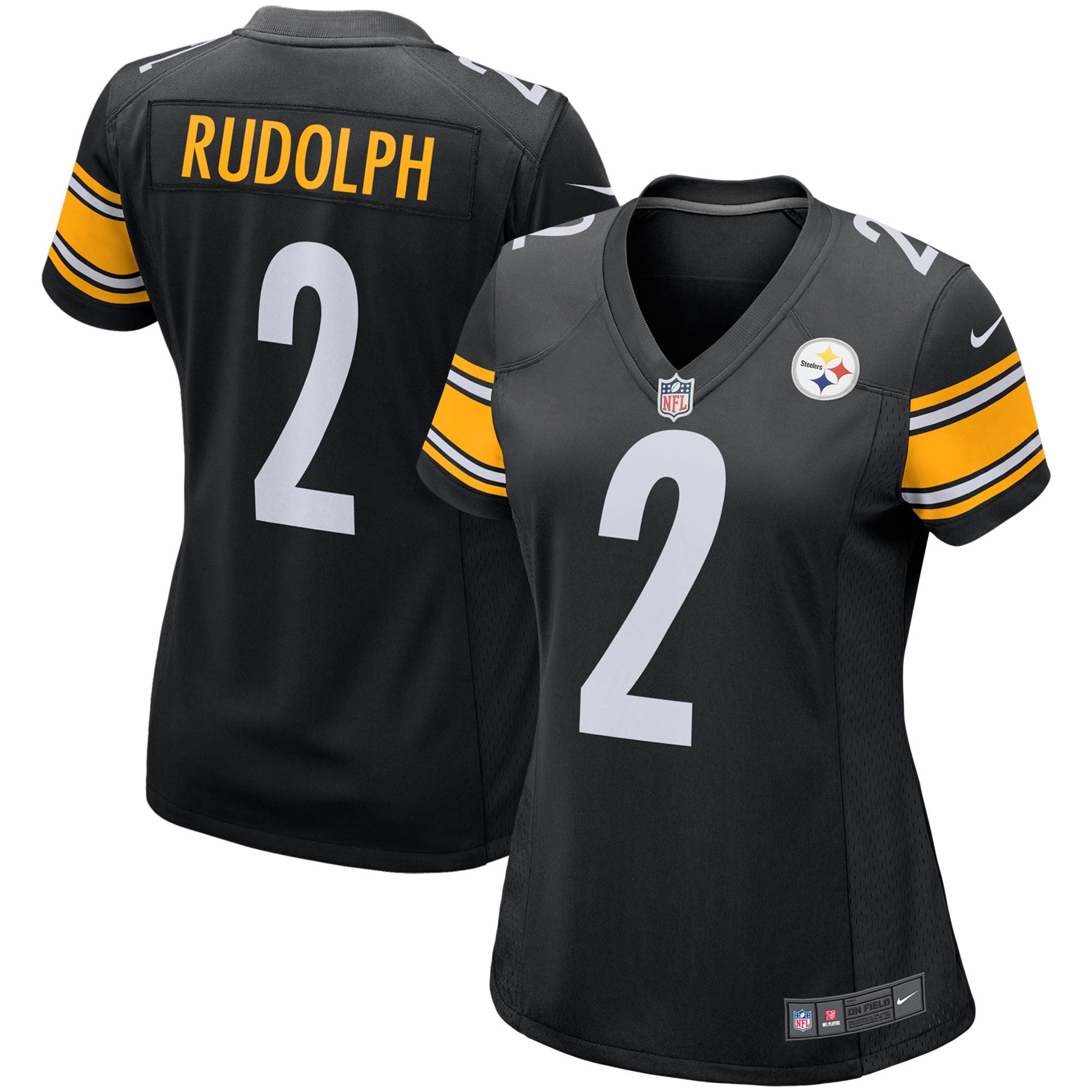Mason Rudolph Pittsburgh Steelers Nike Women s Player Jersey   Black