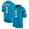Cam Newton Carolina Panthers Nike Alternate Player Game Jersey   Blue