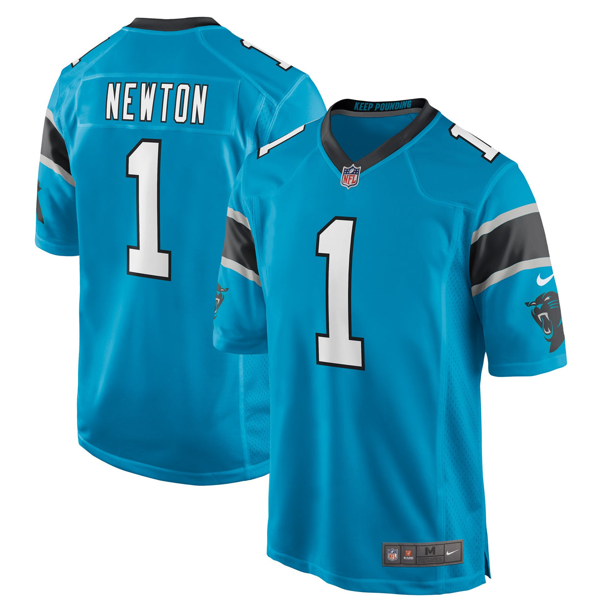 Cam Newton Carolina Panthers Nike Alternate Player Game Jersey   Blue
