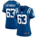 Jeff Saturday Indianapolis Colts Nike Women s Game Retired Player Jersey   Royal