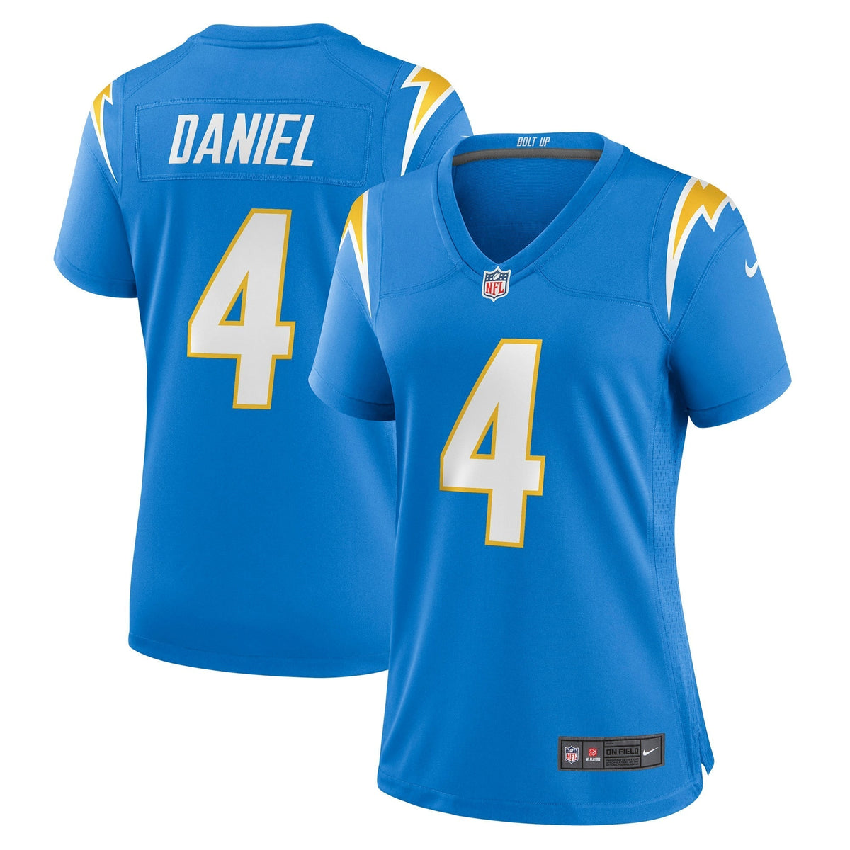 Women s Nike Chase Daniel Powder Blue Los Angeles Chargers Game Jersey