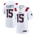 Ezekiel Elliott New England Patriots Nike Game Player Jersey   White