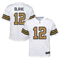 Chris Olave New Orleans Saints Nike Youth Game Jersey   White