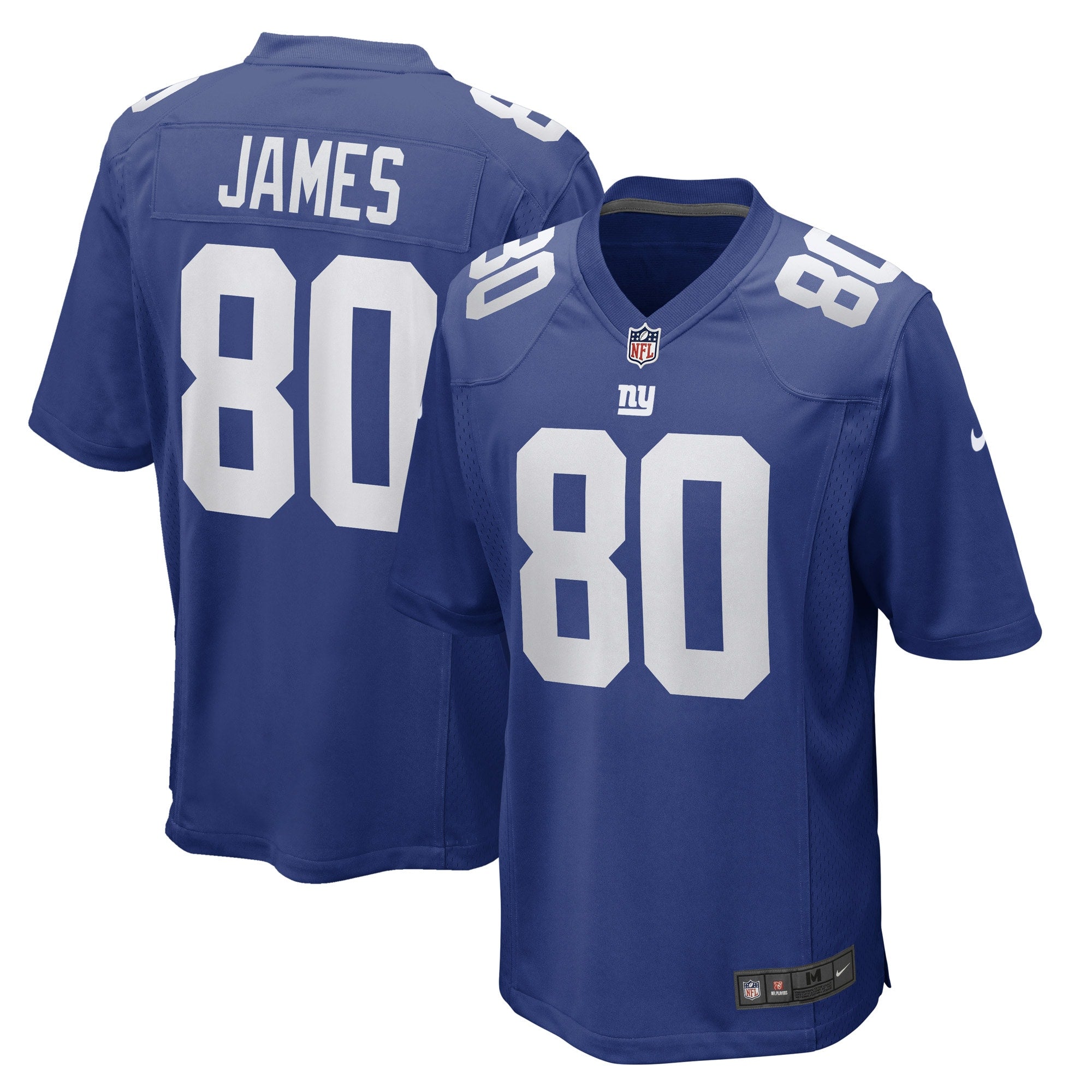 Richie James New York Giants Nike Game Player Jersey Royal