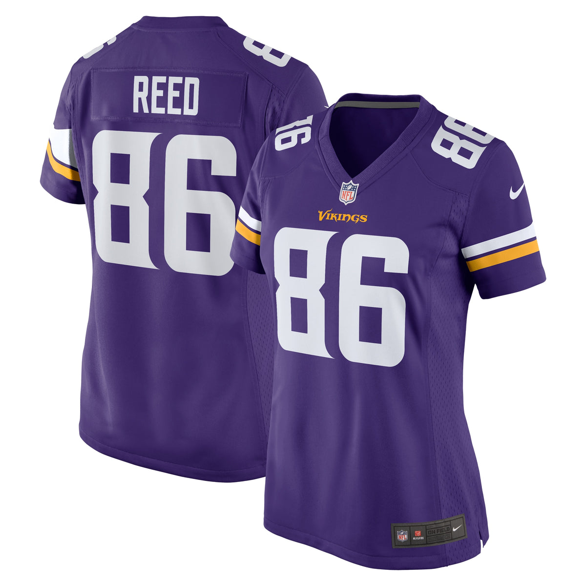 Jake Reed Minnesota Vikings Nike Women s Retired Player Game Jersey   Purple