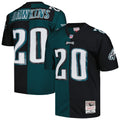 Brian Dawkins Philadelphia Eagles Mitchell   Ness 2004 Split Legacy Replica Jersey   Midnight Green/Black