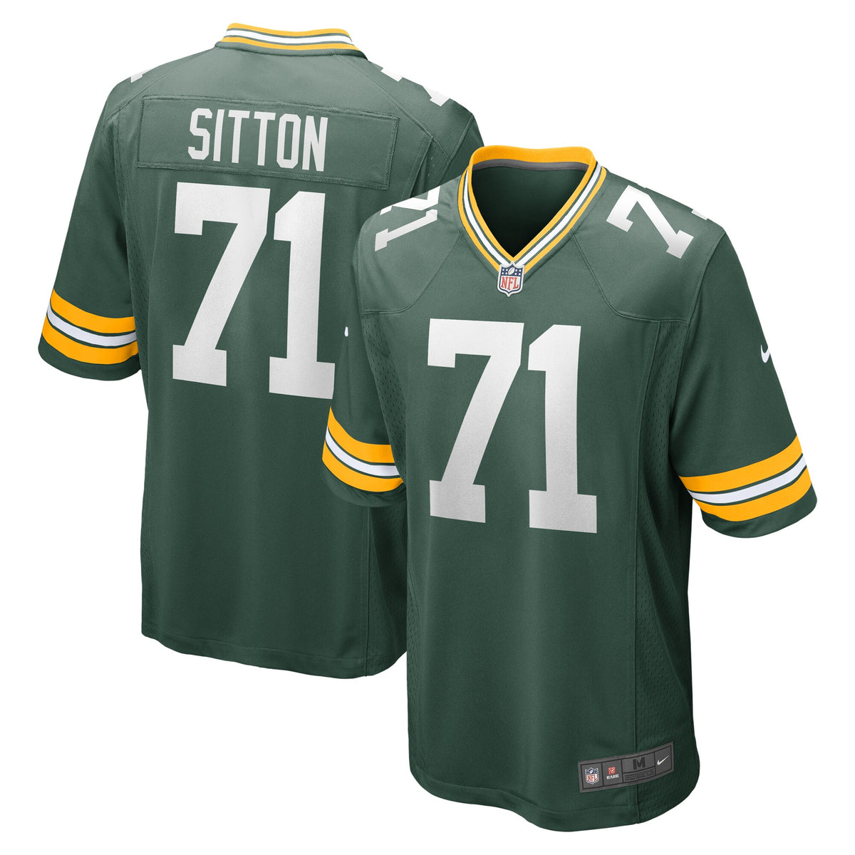 Josh Sitton Green Bay Packers Nike Retired Game Jersey   Green
