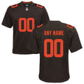 Cleveland Browns Nike Youth Alternate Custom Game Jersey   Brown