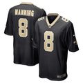 Archie Manning New Orleans Saints Nike Retired Player Game Jersey   Black