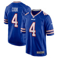 James Cook Buffalo Bills Nike Game Player Jersey   Royal